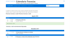 Desktop Screenshot of calendariotravesias.com