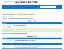 Tablet Screenshot of calendariotravesias.com